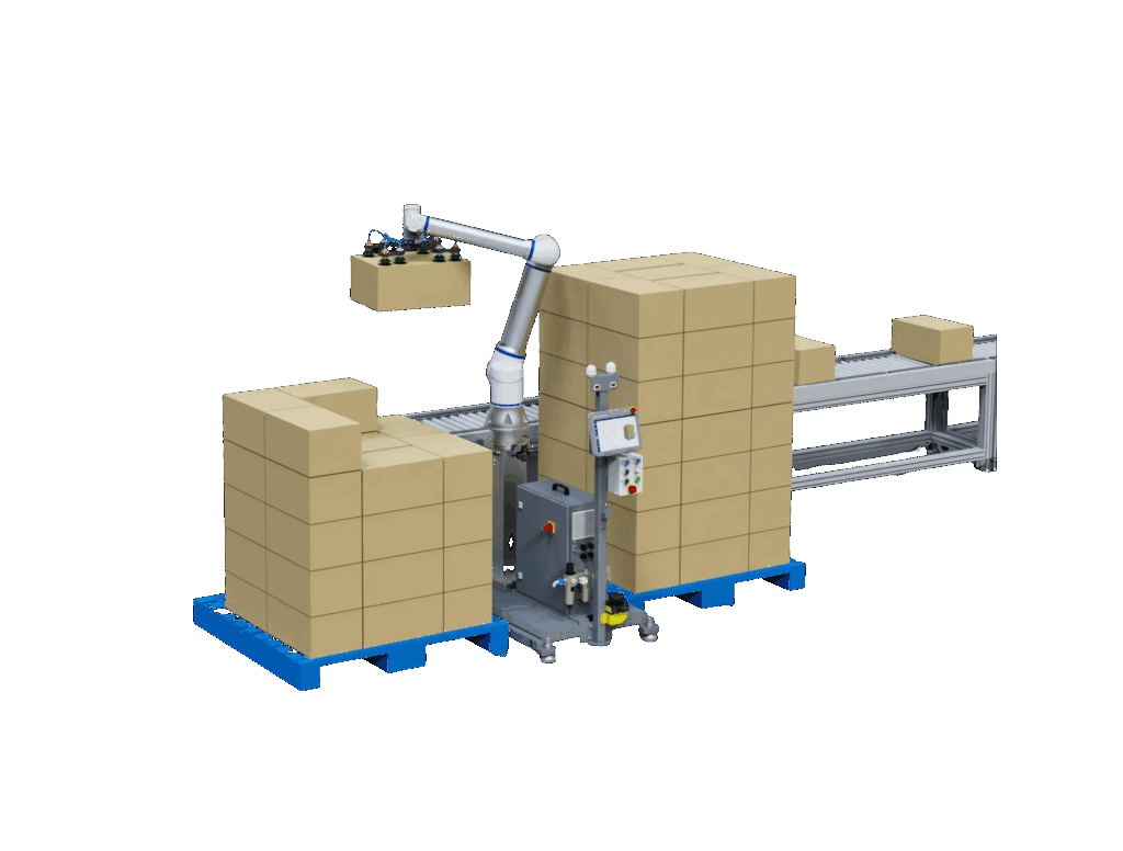 Paletyzacja z wykorzystaniem cobota ELITE ROBOTS CS620